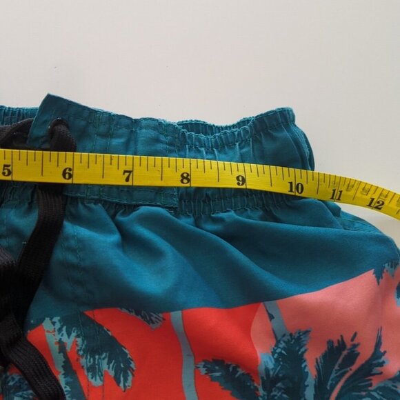 Boys Tropical Palm Tree Swim Shorts - Size Small 8 BNWOT - Picture 5 of 5